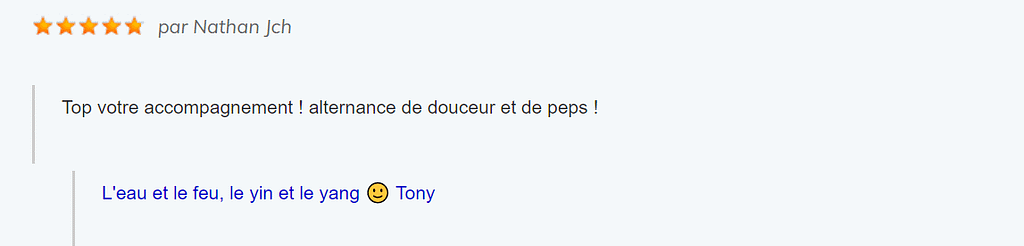 Témoignage Nathan V12