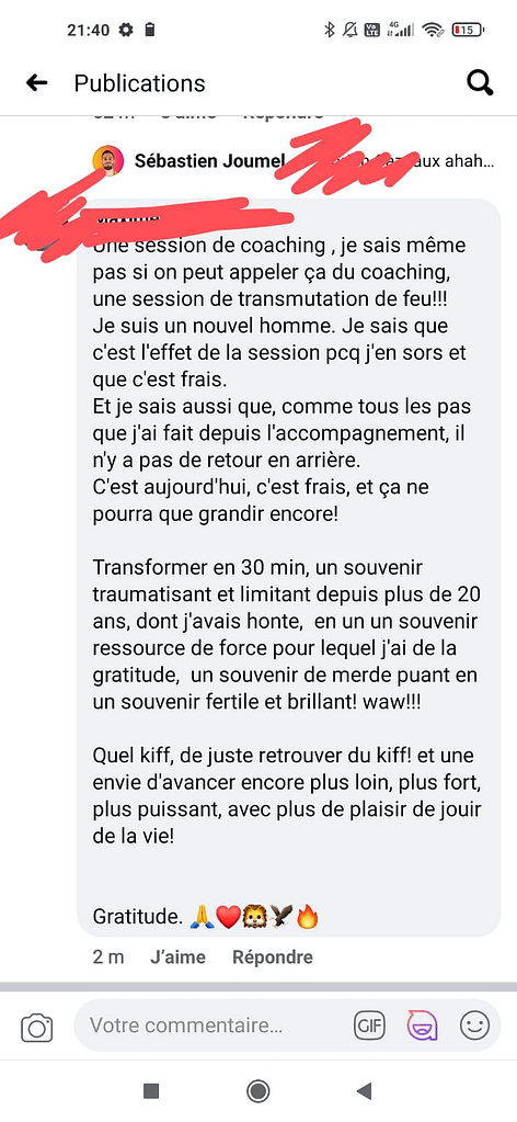 temoignage temoignage